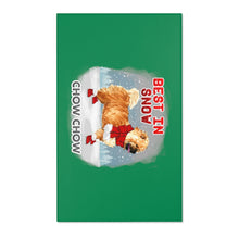 Load image into Gallery viewer, Chow Chow Best In Snow Area Rug