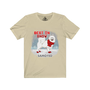 Samoyed Best In Snow Unisex Jersey Short Sleeve Tee