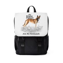 Load image into Gallery viewer, My Belgian Malinois Ate My Homework Backpack