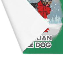 Load image into Gallery viewer, Australian Cattle Dog Best In Snow Placemat