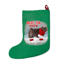 Load image into Gallery viewer, Puli Best In Snow Christmas Stockings