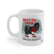 Load image into Gallery viewer, Tibetan Mastiff Best In Snow Mug
