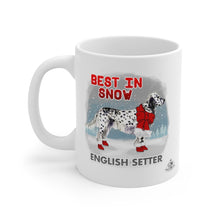 Load image into Gallery viewer, English Setter Best In Snow Mug