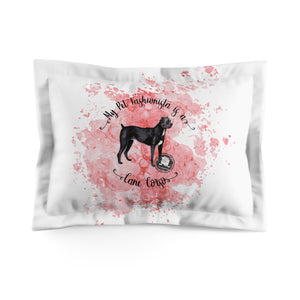Cane Corso Pet Fashionista Pillow Sham