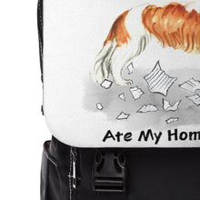 Load image into Gallery viewer, My Cavalier King Charles Ate My My Homework Backpack