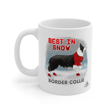 Load image into Gallery viewer, Border Collie Best In Snow Mug