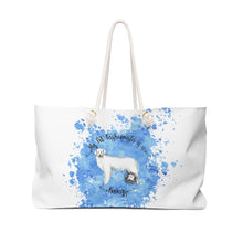 Load image into Gallery viewer, Kuvasz Pet Fashionista Weekender Bag