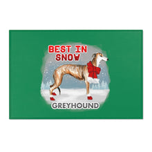 Load image into Gallery viewer, Greyhound Best In Snow Area Rug