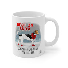 Load image into Gallery viewer, Jack Russell Terrier Best In Snow Mug