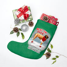 Load image into Gallery viewer, Rhodesian Ridgeback Best In Snow Christmas Stockings
