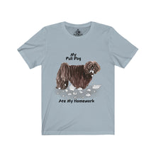 Load image into Gallery viewer, My Puli Ate My Homework Unisex Jersey Short Sleeve Tee