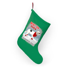 Load image into Gallery viewer, Havanese Best In Snow Christmas Stockings