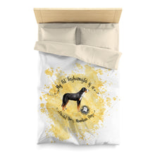 Load image into Gallery viewer, Greater Swiss Mountain Dog Pet Fashionista Duvet Cover