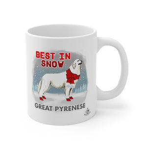 Great Pyrenees Best In Snow Mug