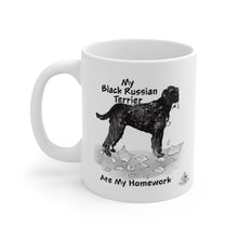 Load image into Gallery viewer, My Black Russian Terrier Ate My Homework Mug