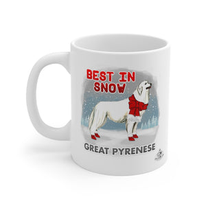 Great Pyrenees Best In Snow Mug