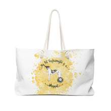 Load image into Gallery viewer, Whippet Pet Fashionista Weekender Bag