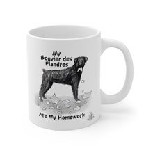 Load image into Gallery viewer, My Bouvier Des Flandres Ate My Homework Mug