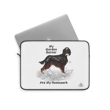 Load image into Gallery viewer, My Gordon Setter Ate My Homework Laptop Sleeve