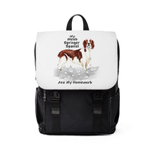 Load image into Gallery viewer, My Welsh Springer Spaniel Ate My Homework Backpack
