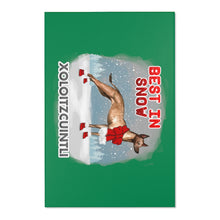 Load image into Gallery viewer, Xoloitzcuintli Best In Snow Area Rug