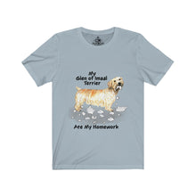 Load image into Gallery viewer, My Glen Imaal of Terrier Ate My Homework Unisex Jersey Short Sleeve Tee