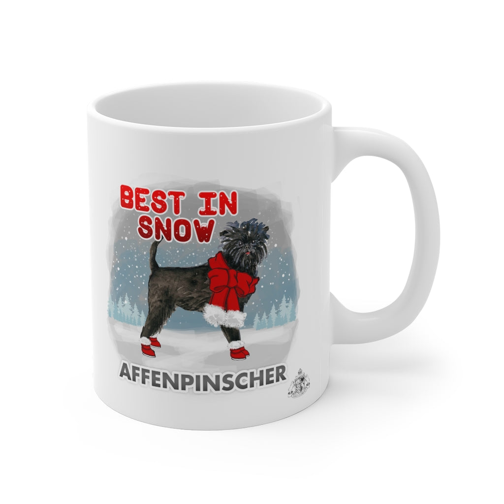 Affenpinscher Best In Snow Mug