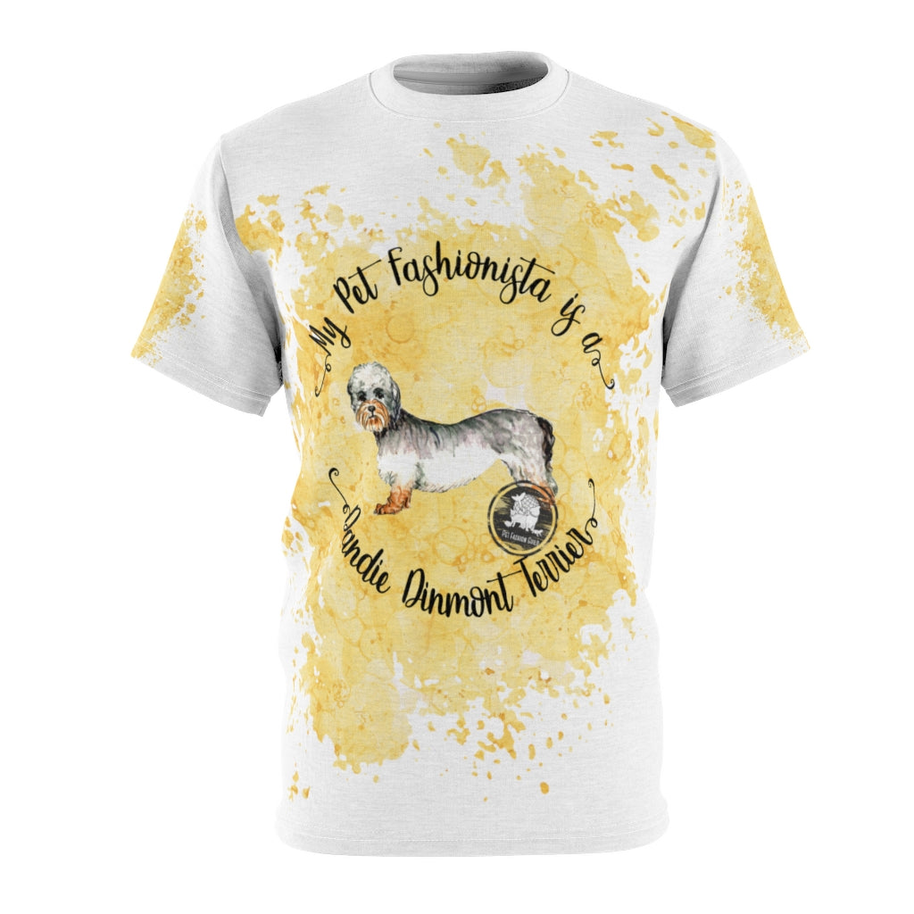 Dandie Dinmont Terrier Pet Fashionista All Over Print Shirt
