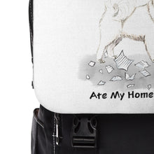 Load image into Gallery viewer, My Samoyed Ate My Homework Backpack