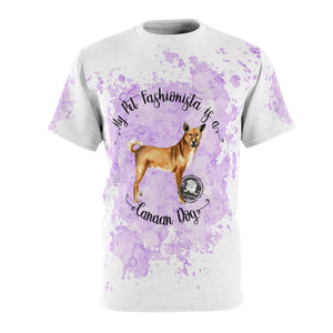 Canaan Dog Pet Fashionista All Over Print Shirt