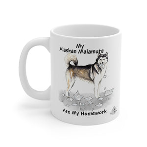 My Alaskan Malamute Ate My Homework Mug
