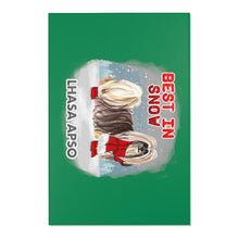 Load image into Gallery viewer, Lhasa Apso Best In Snow Area Rug