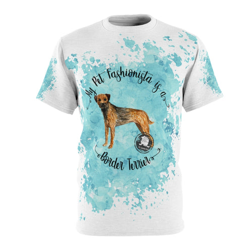 Border Terrier Pet Fashionista All Over Print Shirt