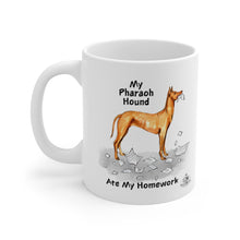 Load image into Gallery viewer, My Pharoah Hound Ate My Homework Mug