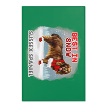 Load image into Gallery viewer, Sussex Spaniel Best In Snow Area Rug