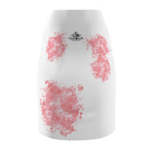 Load image into Gallery viewer, Light Red Splash Pet Fashionista Pencil Skirt