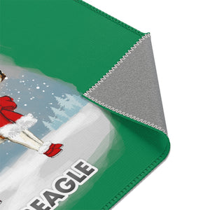 Beagle Best In Snow Area Rug