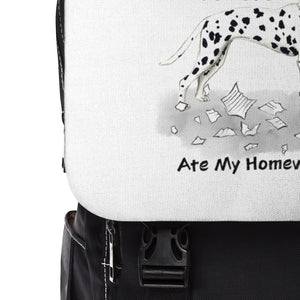 My Dalmatian Ate My Homework Backpack