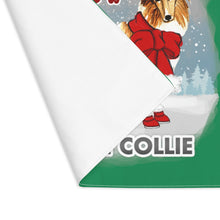 Load image into Gallery viewer, Rough Collie Best In Snow Placemat