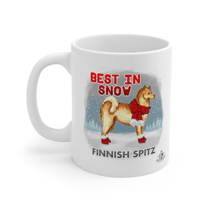 Finnish Spitz Best In Snow Mug