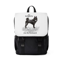 Load image into Gallery viewer, My Schipperke Ate My Homework Backpack