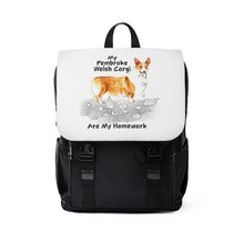 Load image into Gallery viewer, My Pembroke Welsh Corgi Ate My Homework Backpack