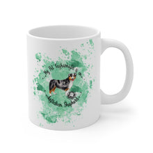 Load image into Gallery viewer, Australian Shepherd Pet Fashionista Mug