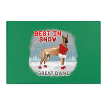 Load image into Gallery viewer, Great Dane Best In Snow Area Rug