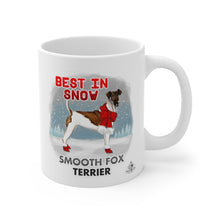 Load image into Gallery viewer, Smooth Fox Terrier Best In Snow Mug