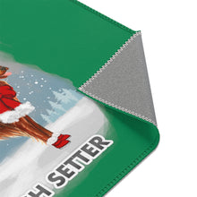 Load image into Gallery viewer, Irish Setter Best In Snow Area Rug