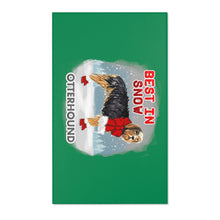 Load image into Gallery viewer, Otterhound In Snow Area Rug