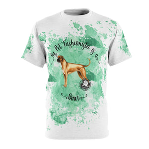 Boxer Pet Fashionista All Over Print Shirt