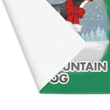 Load image into Gallery viewer, Swiss Mountain Dog Best In Snow Placemat