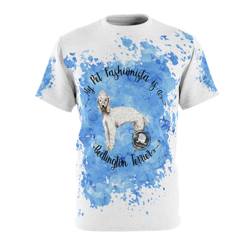 Bedlington Terrier Pet Fashionista All Over Print Shirt